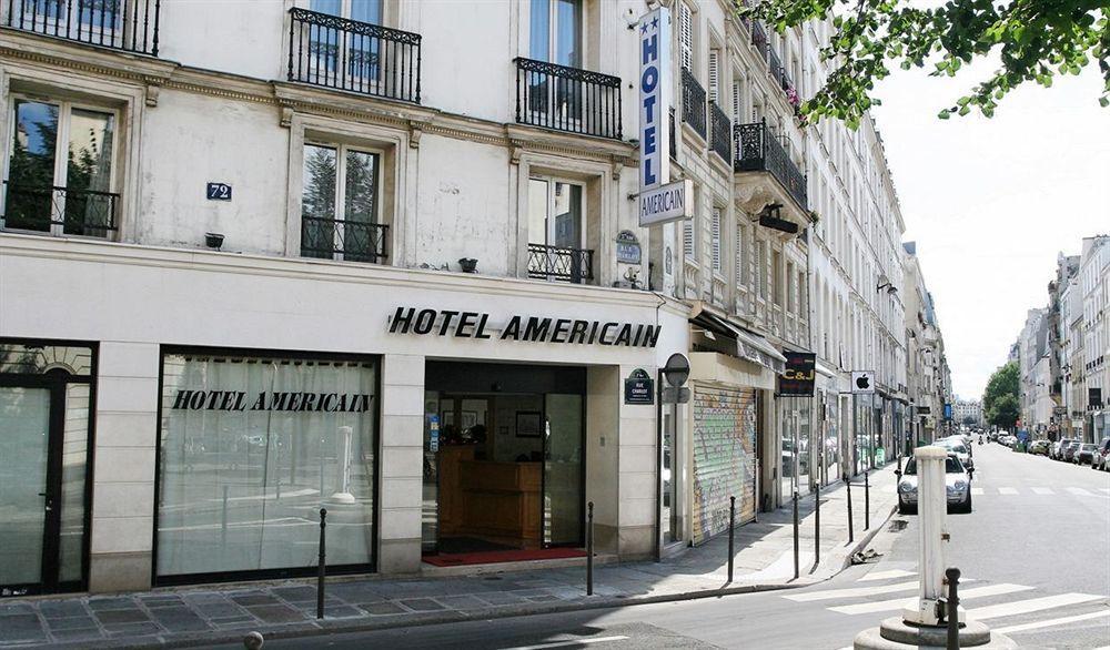 Hotel Americain Paris Bagian luar foto