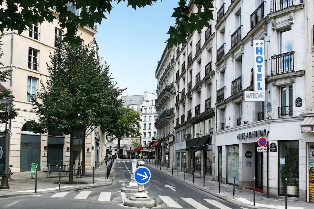 Hotel Americain Paris Bagian luar foto